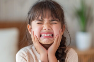 虫歯になりやすい子どもの歯の様子