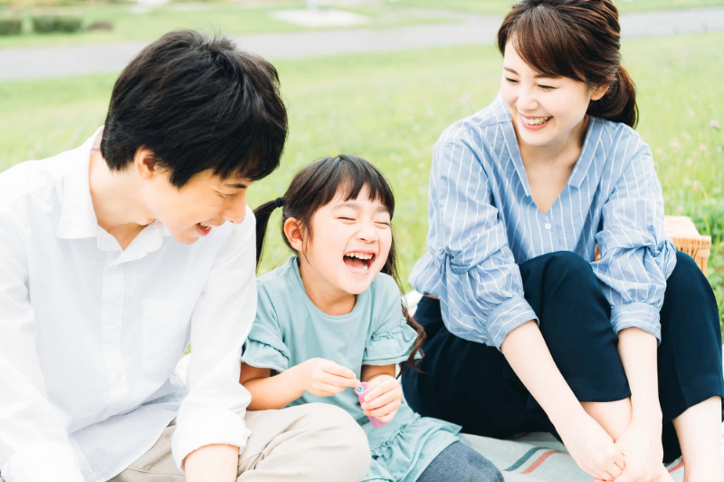 適切な乳歯ケアで綺麗な歯をした女の子
