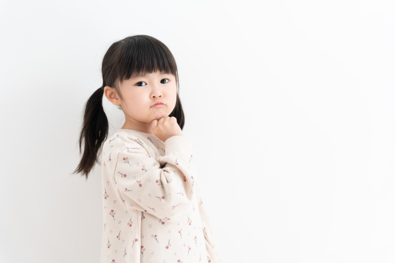 考える子ども