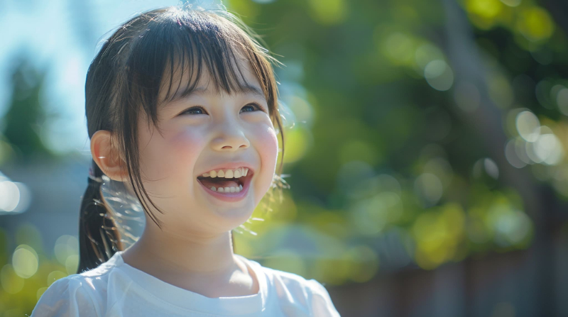 笑顔の子ども