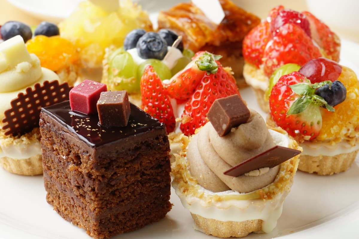 虫歯になりやすい食べ物であるケーキ